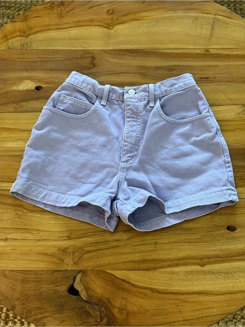 Vintage Guess Lilac High-Rise Women’s Shorts